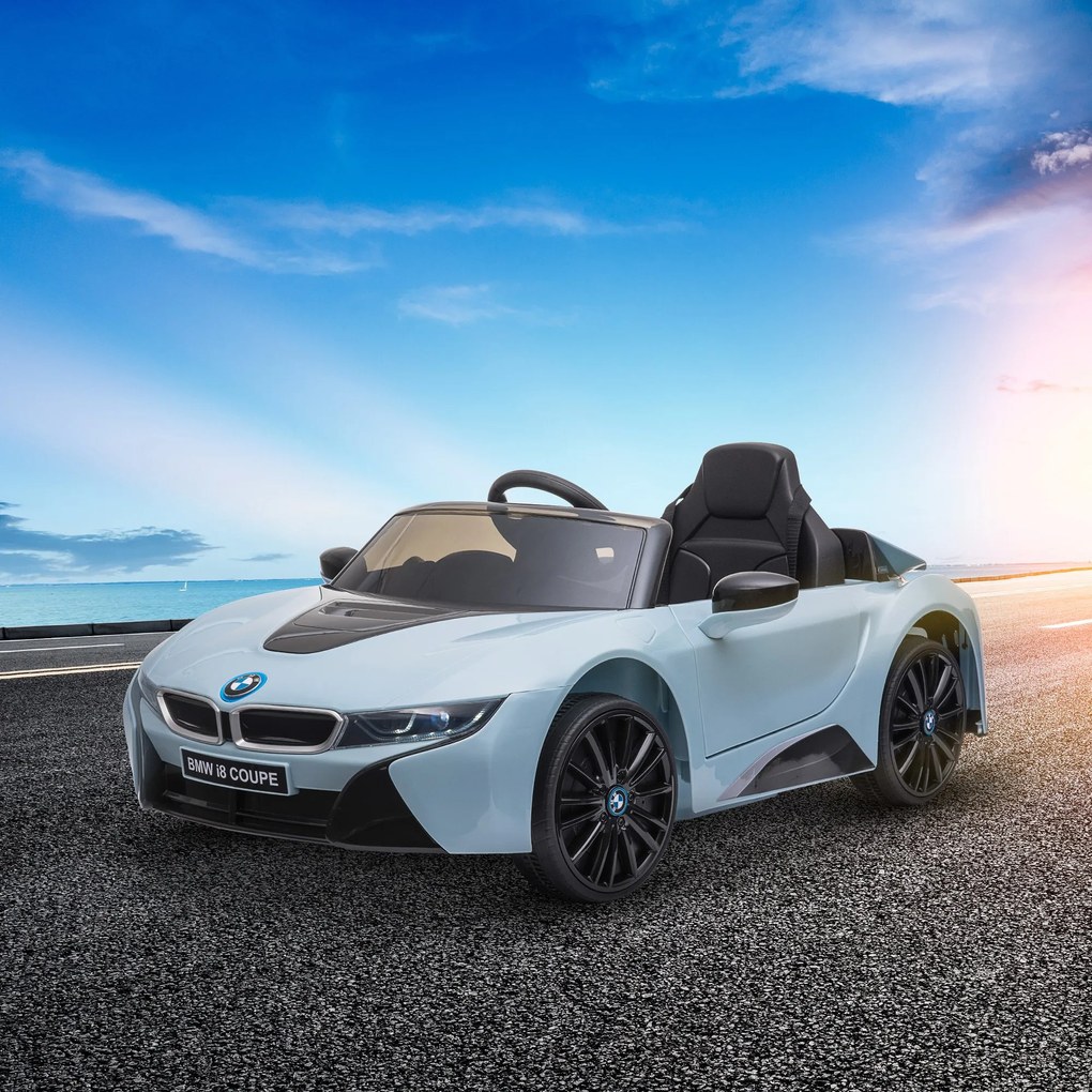 Carro elétrico acima de 3 anos Licença BMW I8 6V 115x72,5x46 cm Azul