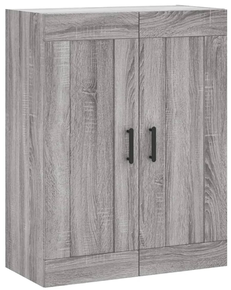 Móveis de parede 2 pcs derivados de madeira cinzento sonoma
