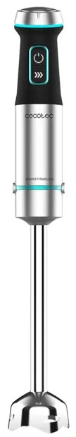 Varinha mágica de 1200 W Power TitanBlack 1200 XL PerfectCream&amp;Crush, Lâmina de 4 folhas, pé XL, proteção antissalpicos, Inlcui picador com lâmina, ba