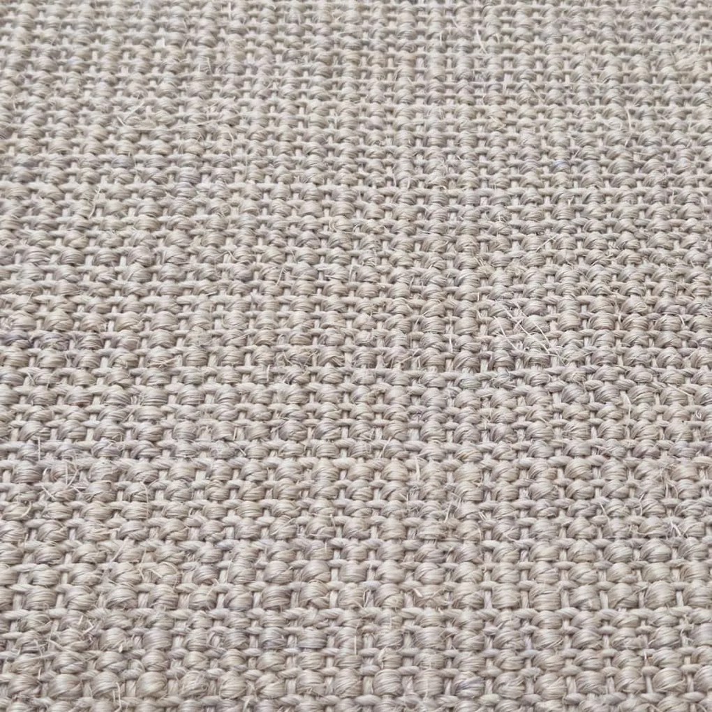 Tapete sisal natural 66x300 cm cor areia