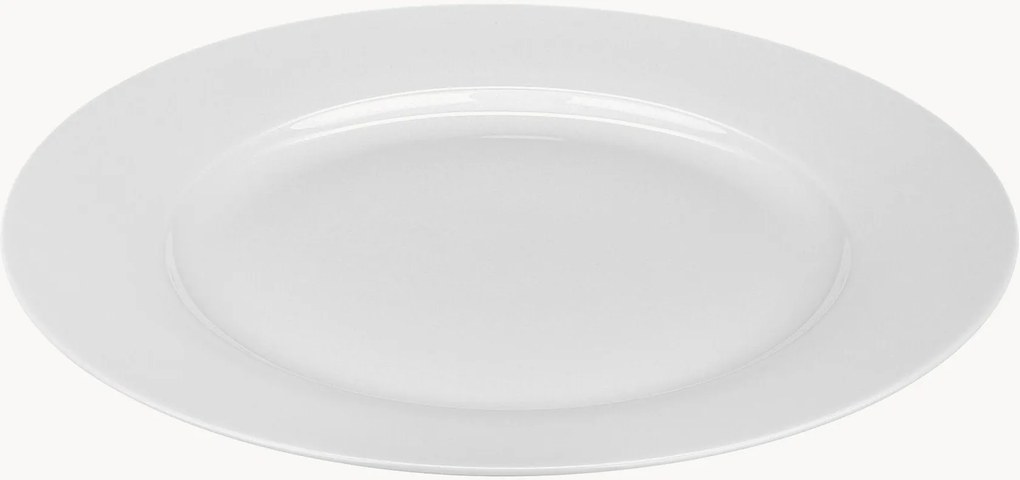 Pratos de jantar em porcelana Basic, conjunto de 4