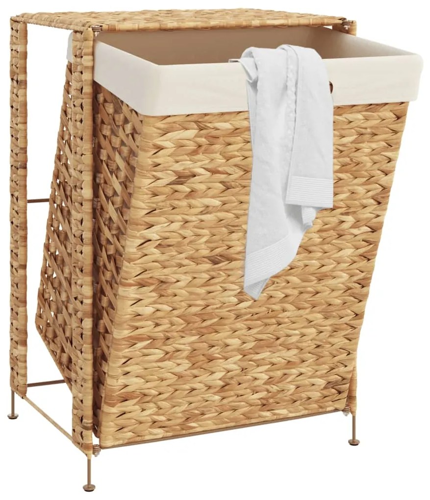Cesto para roupa suja 44x34x64 cm jacinto de água