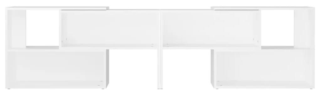 Móvel de TV 149x30x52 cm contraplacado branco