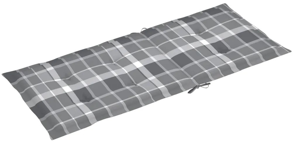 Cadeiras de jardim reclináveis c/ almofadões 8 pcs teca maciça
