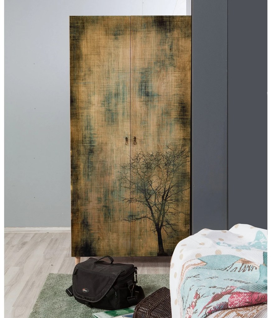 Guarda-Roupa Stil – Carvalho Sonoma – 90x192x52 cm