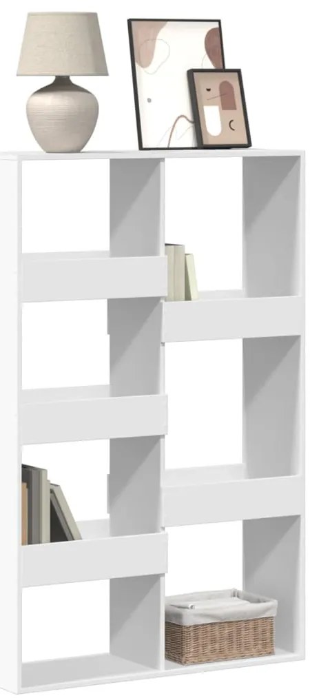 vidaXL Estante 100x33x155,5 cm derivados de madeira branco