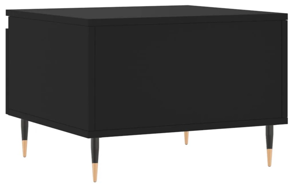 Mesa de centro 50x46x35 cm derivados de madeira preto