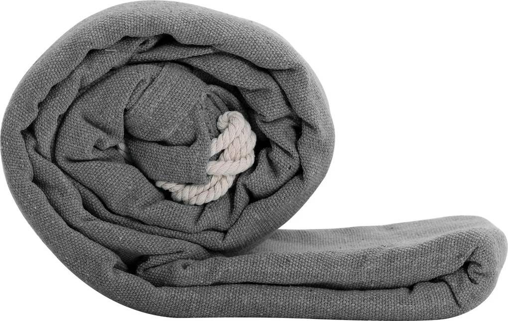 Rede de descanso jardim carregável até 300 kg 210 x 150 cm cinzento