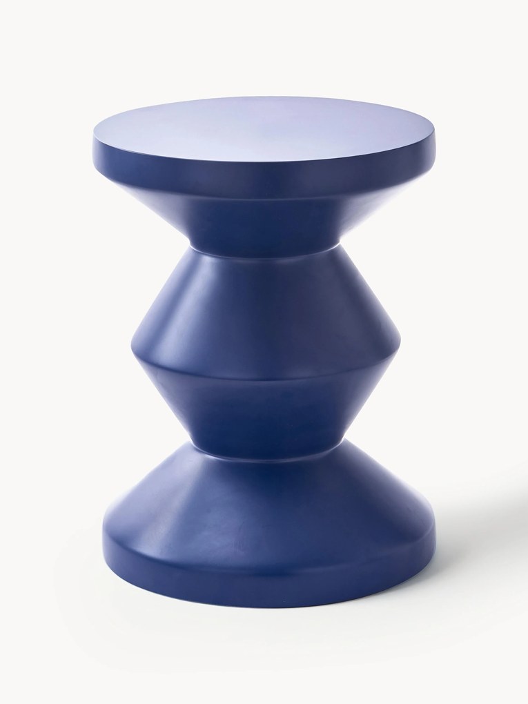 Round Side Table Zig Zag