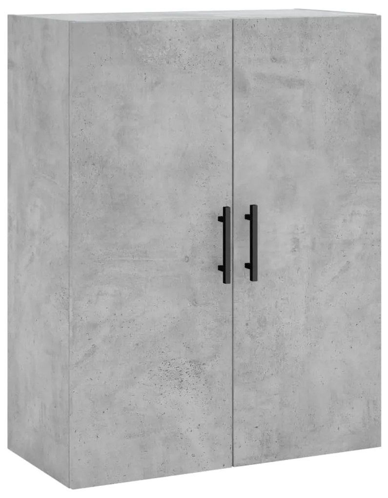 Armário alto 69,5x34x180 cm derivados de madeira cinza cimento