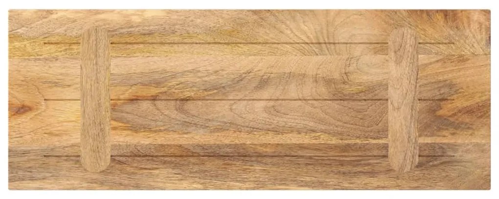 Tampo de mesa retangular 70x20x3,8 cm mangueira maciça