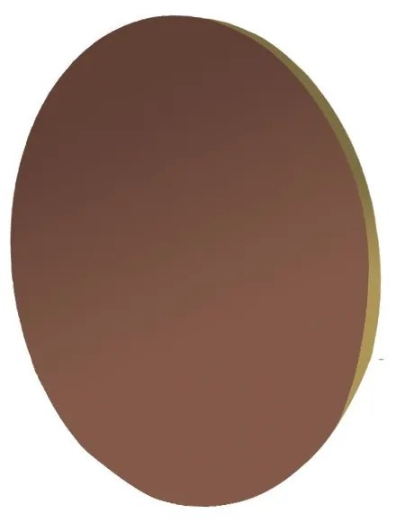 Espelho Oneas – Bronze Dourado – 70 cm x 70 cm x 2,2 cm