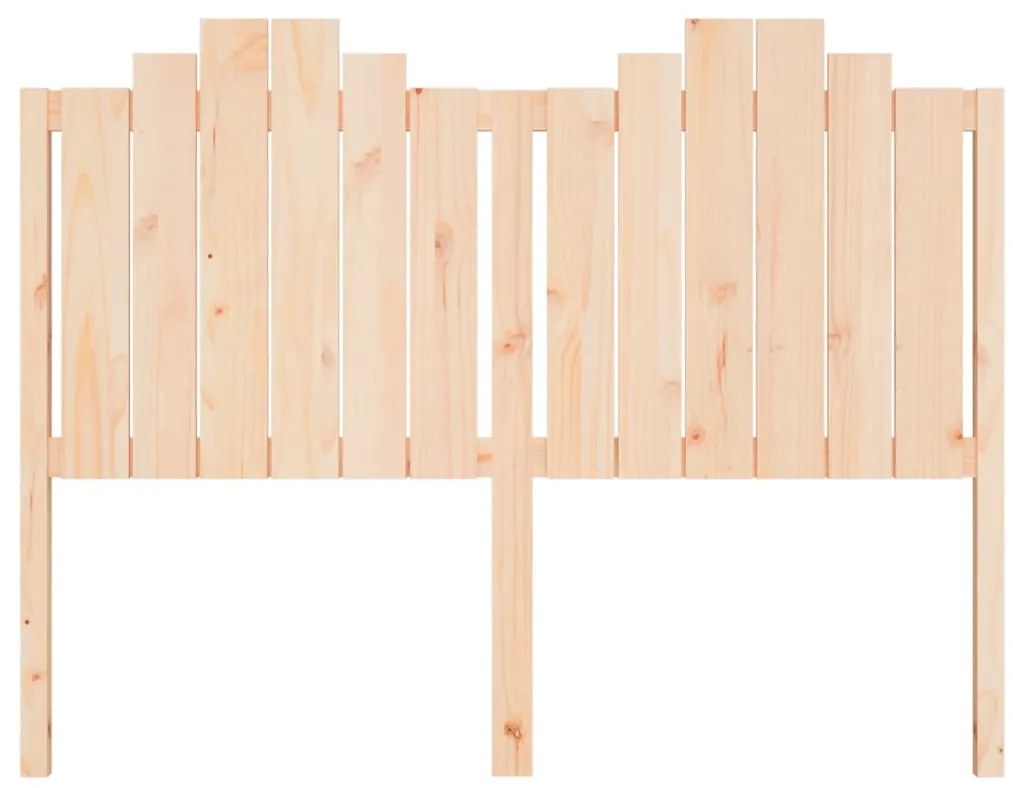 Cabeceira de cama 141x4x110 cm pinho maciço