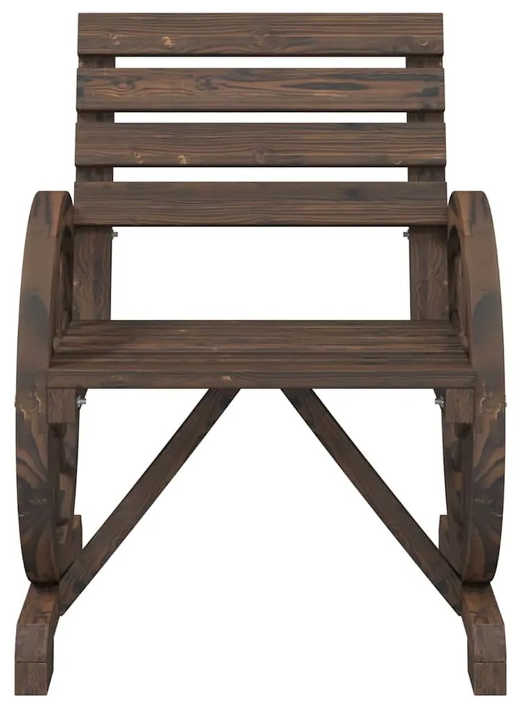 4 pcs conjunto lounge de jardim madeira de abeto maciça