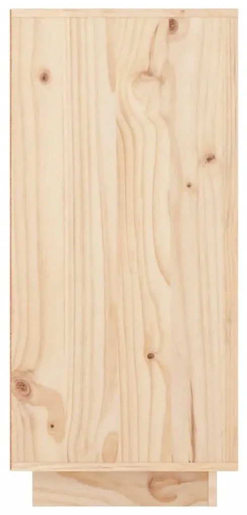 Aparador 111x34x75 cm madeira de pinho maciça