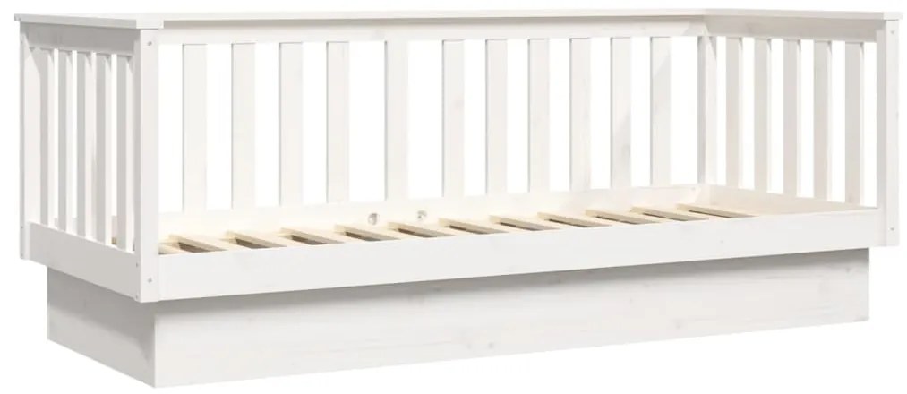 Espreguiçadeira sem colchão 75x190 cm branco