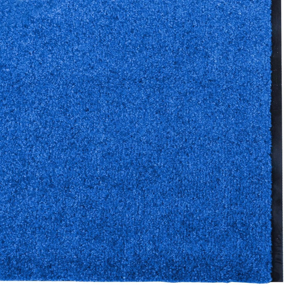 Capacho Lavável Azul 120x400 cm