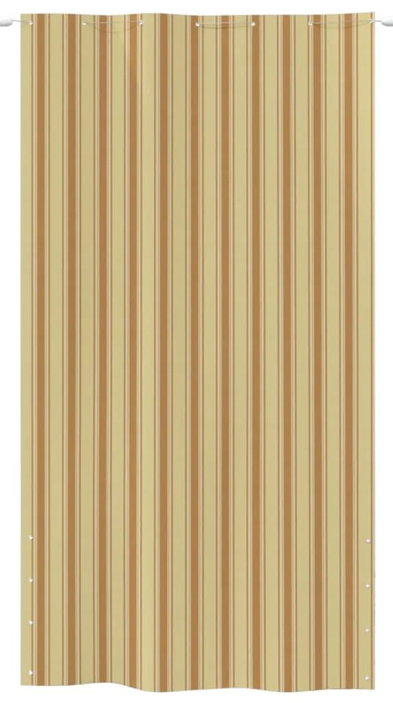 Tela de varanda 140x240 cm tecido oxford amarelo e laranja