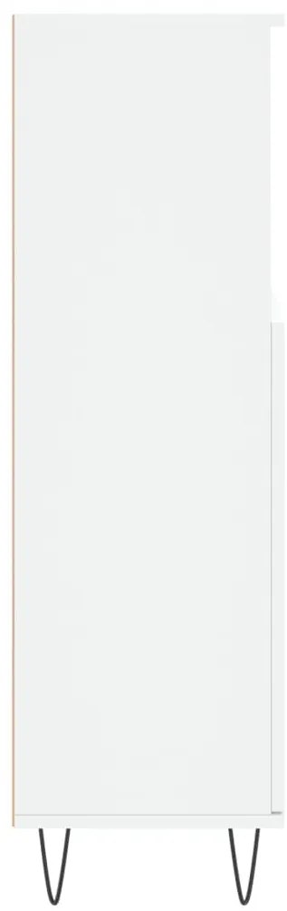Armário casa de banho 30x30x100 cm derivados de madeira branco