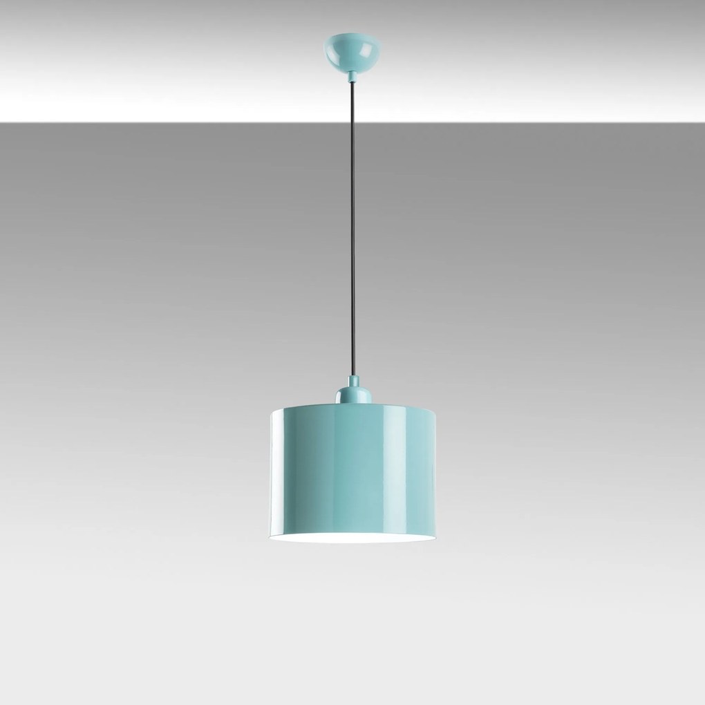 Candeeiro de Teto Duz – Turquesa – Ø20 h:15 cm