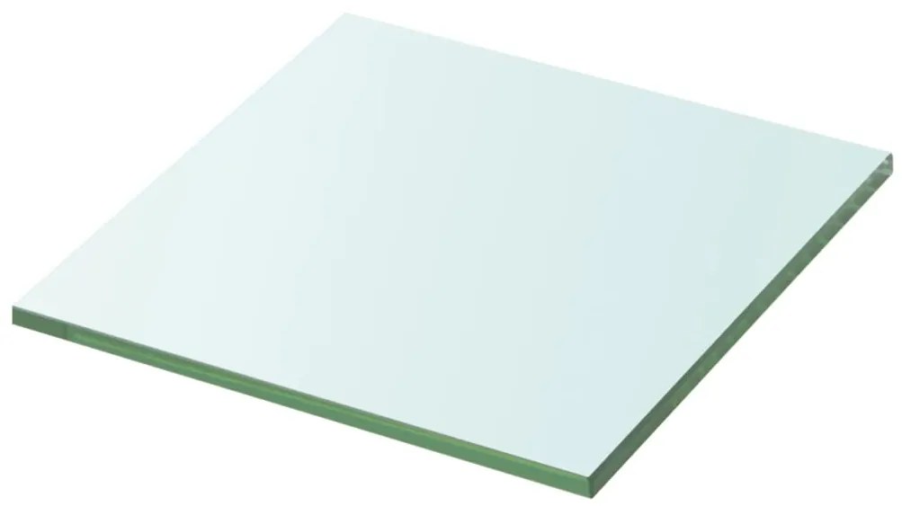 Prateleiras 2 pcs 30x25 cm vidro transparente