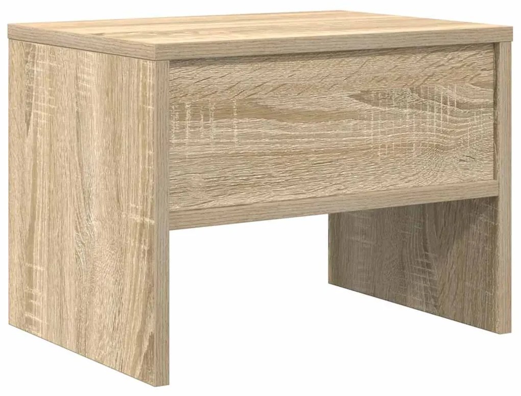 Mesa-de-cabeceira 40x30x30 cm contraplacado carvalho sonoma