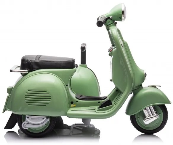 Vespa para crianças 150 VL1T com sidecar 6V Verde