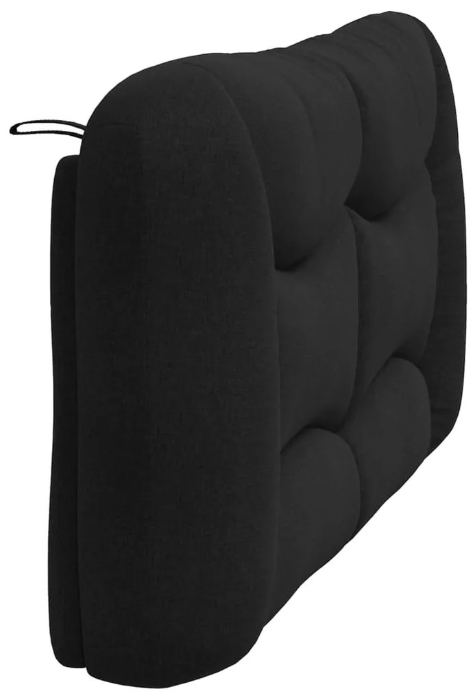 Almofadão de cabeceira 160 cm tecido preto