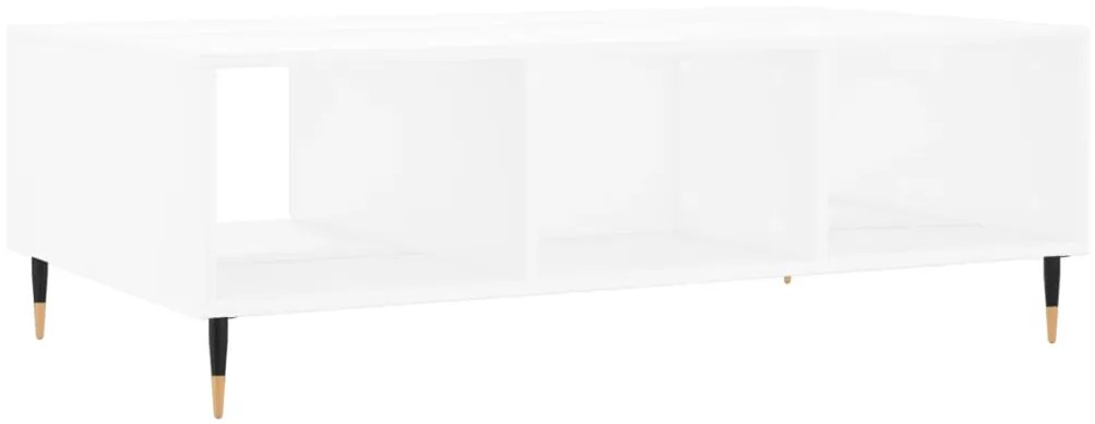 Mesa de centro 104x60x35 cm derivados de madeira branco