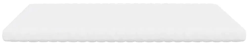 Colchão de espuma 160x220 cm 7 zonas dureza 20 ILD branco