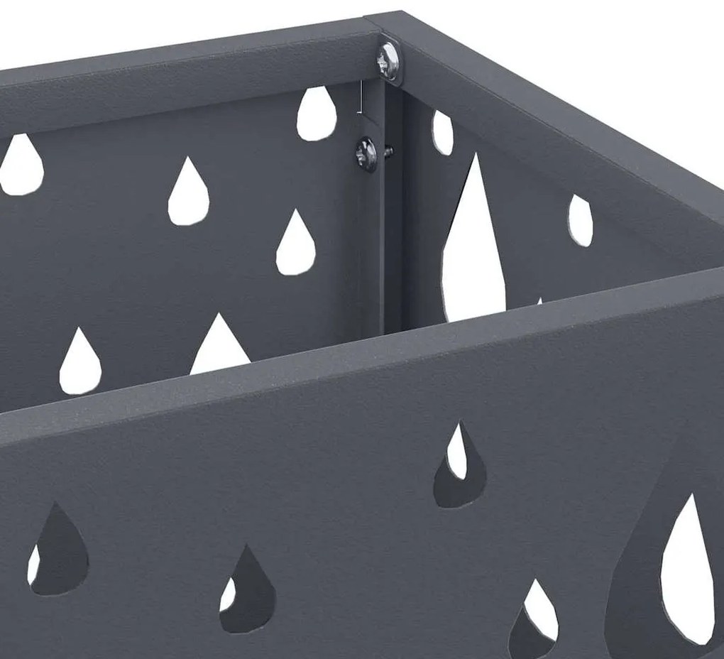 Suporte para Guarda-chuva Antracite Metal Padrão