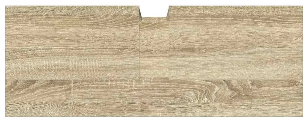 Móvel p/ lavatório 80x30x60cm derivados madeira carvalho sonoma
