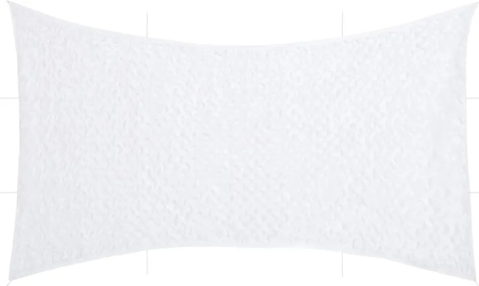 vidaXL Rede de camuflagem com saco de arrumação 729x602 cm branco