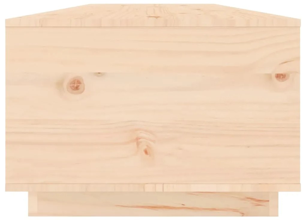 Mesa de centro 100x50x35 cm pinho maciço