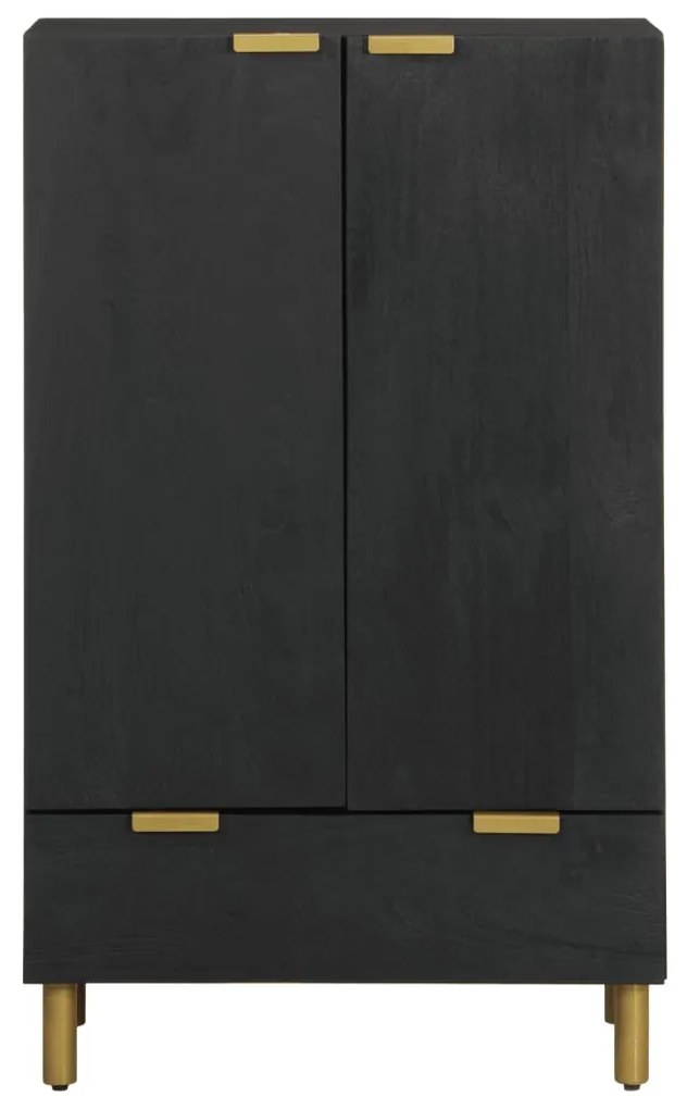 Móvel alto 60x33x100 cm derivados de madeira preto
