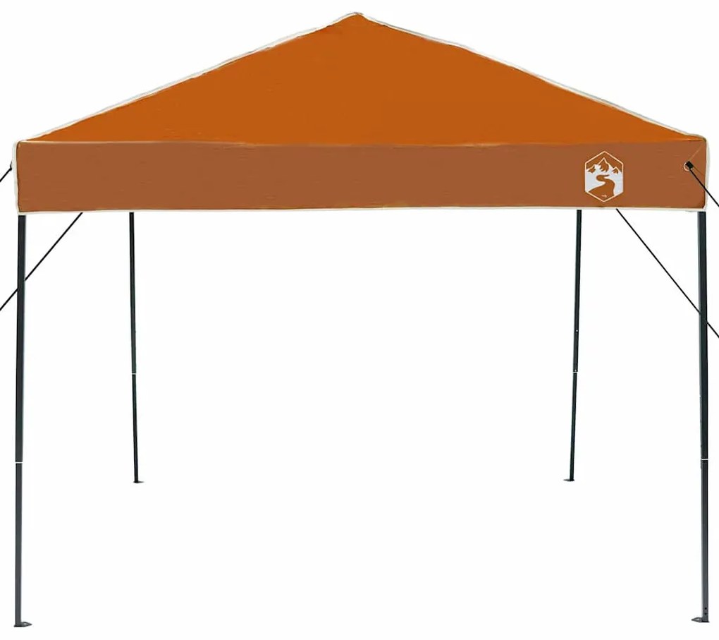 Tenda de Toldo Laranja 250 x 250 x 227 / 236 / 245 cm Tecido Oxford
