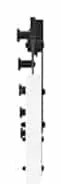 Porta de Correr vidaXL com Conjunto de Hardware 'ORKDAL'Branca 93x232