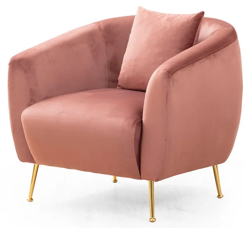 Cadeira Wing Eses – Rosa – 70 cm x 82 cm x 82 cm
