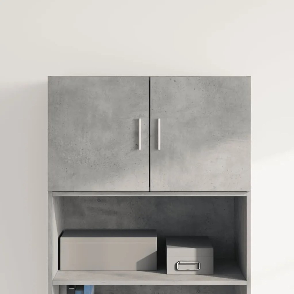 vidaXL Armário parede 70x42,5x40 cm derivados madeira cinzento sonoma