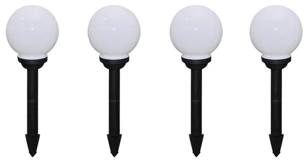 Candeeiros de exterior 8 pcs LED 15 cm com estacas de enterrar