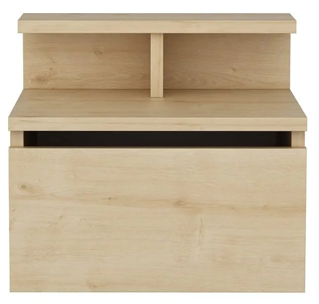 Mesa de Cabeceira Alice – Carvalho – 39,8x31,9x35 cm