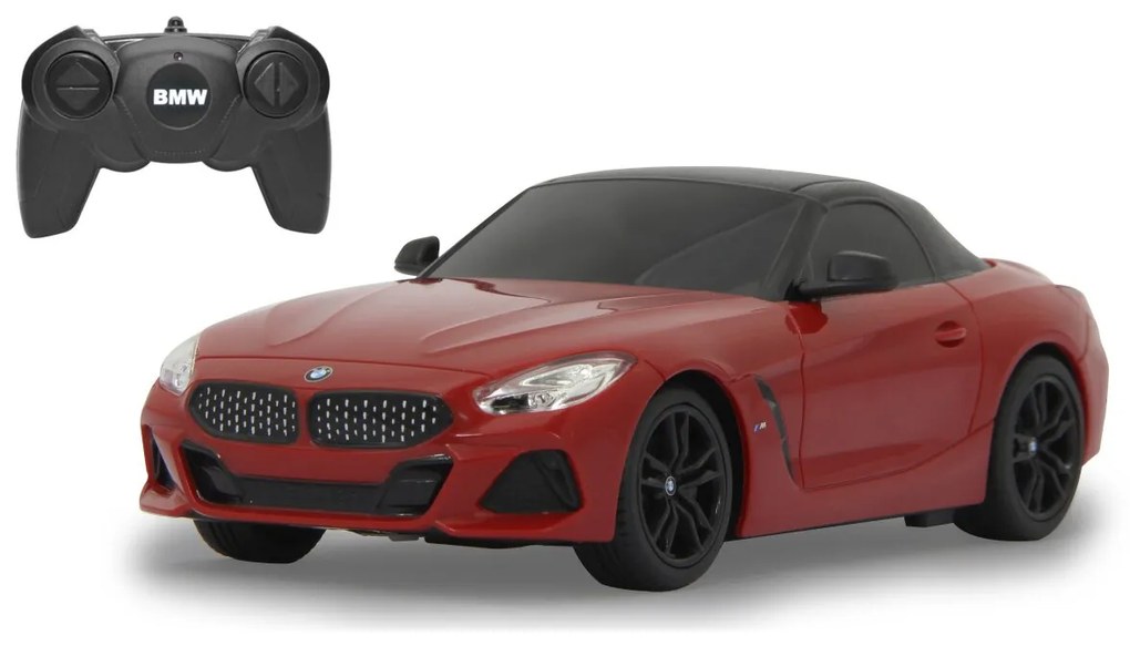 Carro Telecomandado BMW Z4 Roadster 1:24 27MHz Vermelho