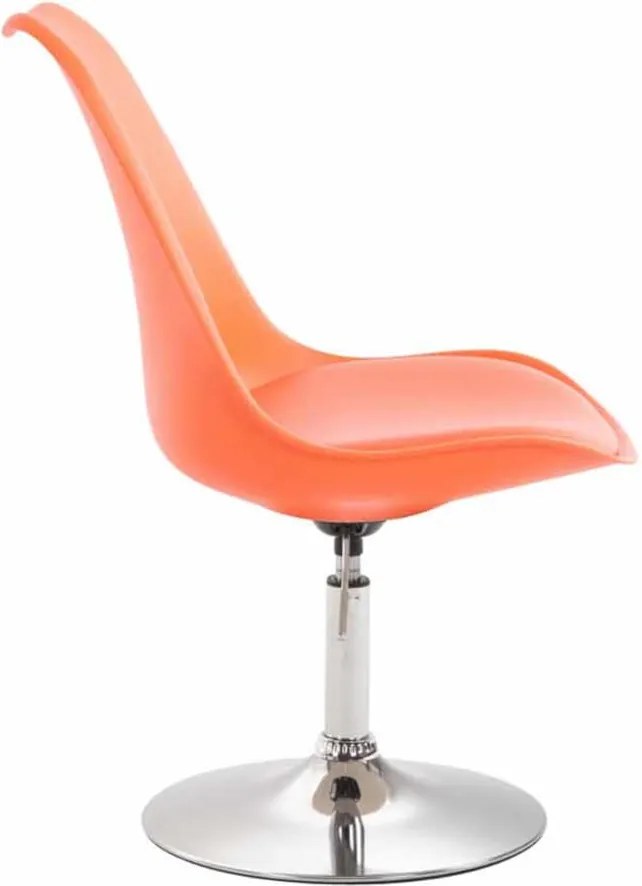 Conjunto de 4 cadeiras de jantar Maverick Laranja