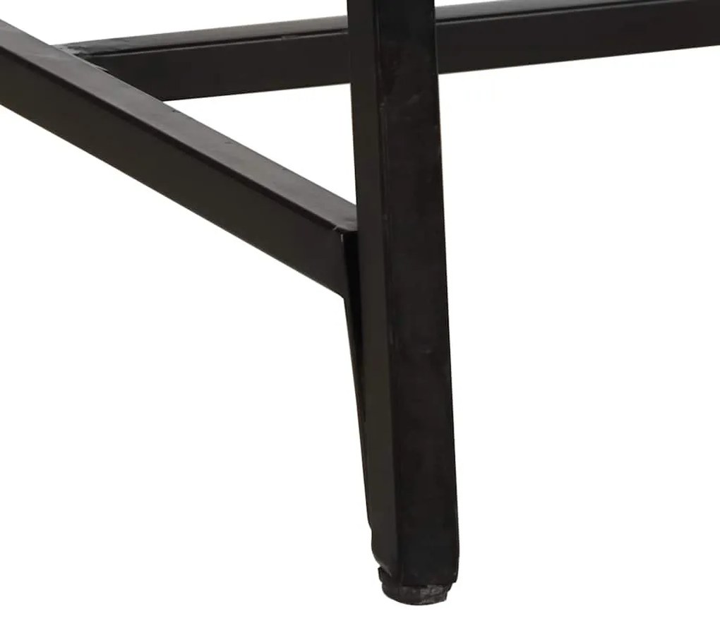 Mesa de jantar 180x90x75 cm madeira de mangueira maciça