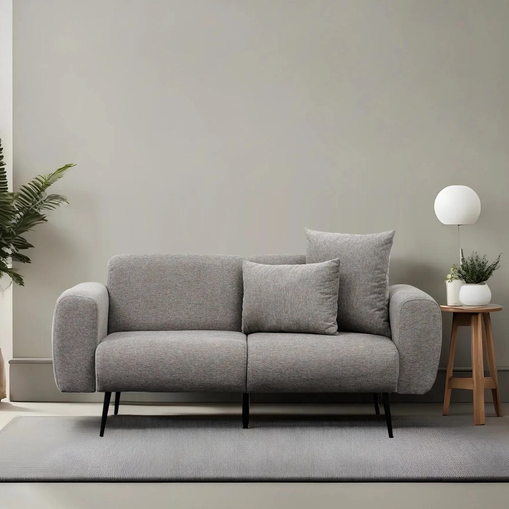 Sofá de 2 Lugares Side – Cinzento Claro – 171 cm