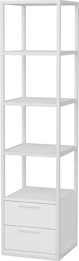 Estante Robbins – Branco – 39 x 39 x 160 cm