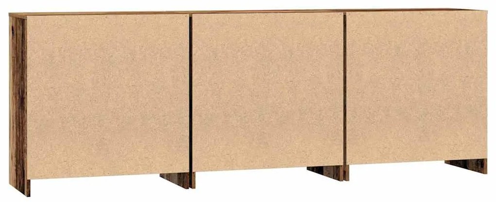 Aparadores com prateleira Outros 3 pcs Madeira antiga 70 x 41 x 75 cm