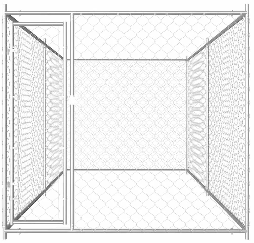Canil de exterior 382x192x185 cm