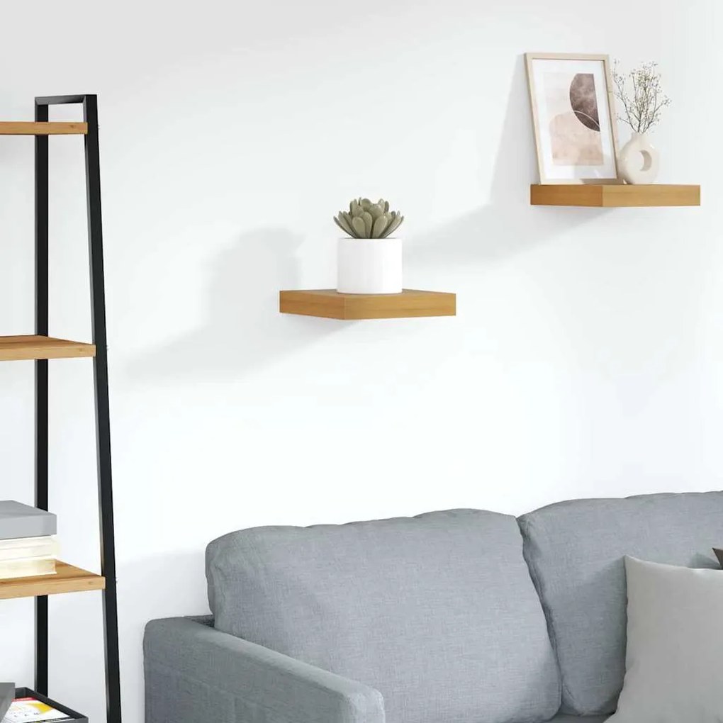 vidaXL Prateleira de Parede Castanho 23 x 23,5 x 4 cm