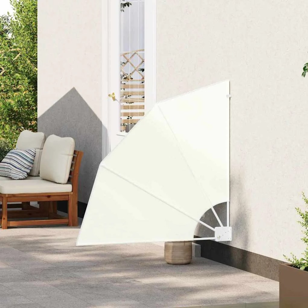 Tela de Privacidade para Varanda Creme 115 x 115 cm tecido